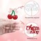 24-Pack “She’s the Cherry On Top” Glitter Cupcake Toppers – Cherry-Themed Cake Picks for Baby Showers, Bridal Showers & Fruit-Themed Parties